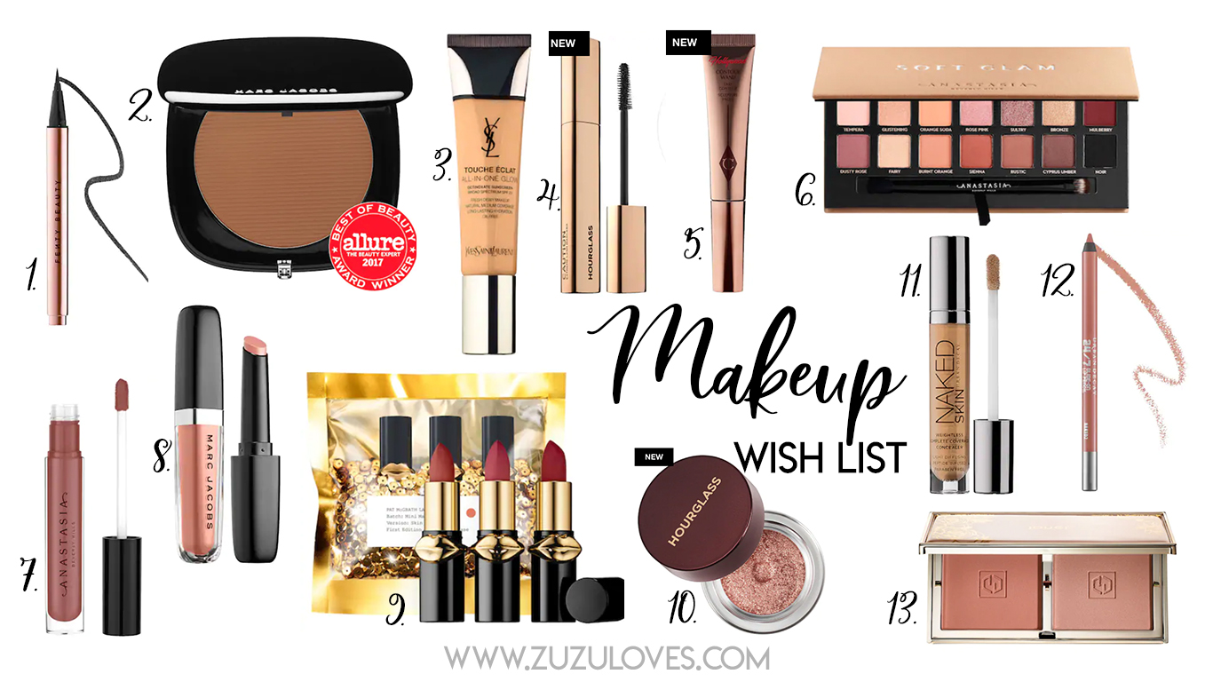 zuzuloves sephora sale makeup wish list